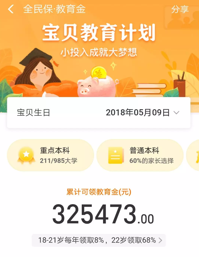 支付寶全民保教育金靠譜嗎？坑不坑看完才知道